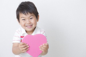 ハートを持つ子供